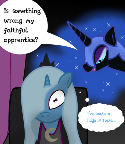 105909 Artist Dazed And Wandering Ask Stalker Trixie Derpibooru