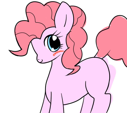 Safe Artist Yuutu Derpibooru Import Pinkie Pie Blushing