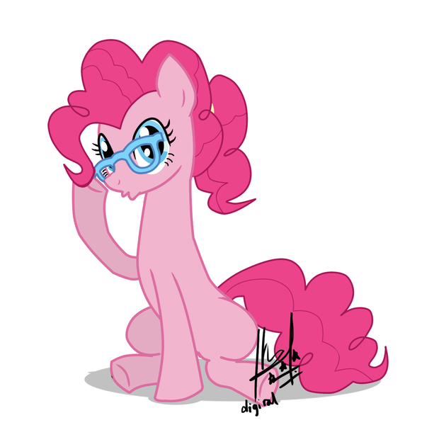 413522 Safe Artist Digiral Derpibooru Import Pinkie Pie