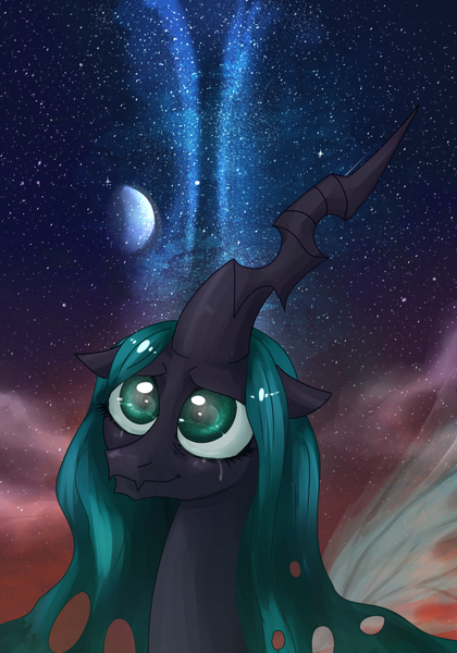 Safe Artist Zilvtree Derpibooru Import Queen Chrysalis