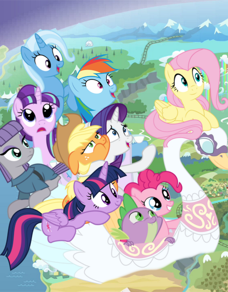 Safe Derpibooru Import Applejack Fluttershy Maud Pie