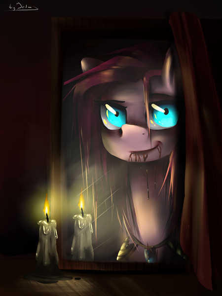 957501 Artist Jedayskayvoker Blood Candle Derpibooru Import