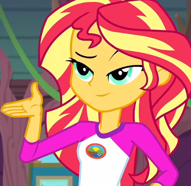 Safe Derpibooru Import Edit Edited Screencap Screencap Sunset Shimmer Equestria