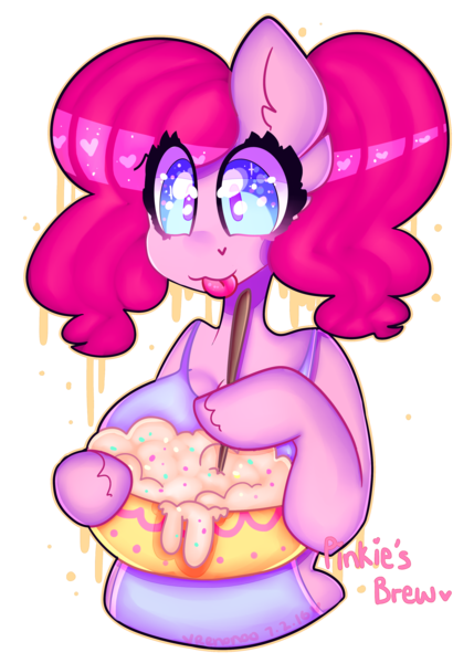 Safe Artist Bunxl Derpibooru Import Pinkie Pie Anthro