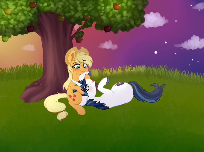 1308778 Safe Artist Saphi Boo Derpibooru Import Applejack