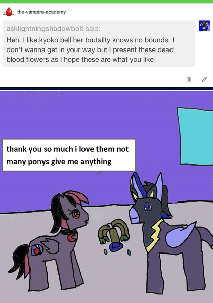 1689432 Safe Artist Ask Luciavampire Derpibooru Import Oc Pony