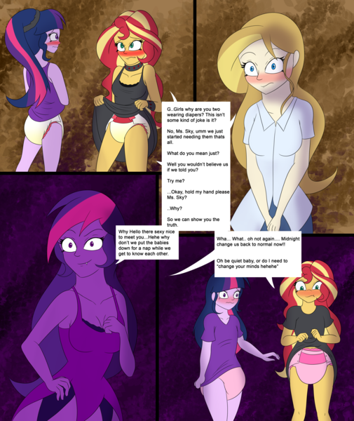 1856714 Questionable Artist Diaperednight Derpibooru Import Sci