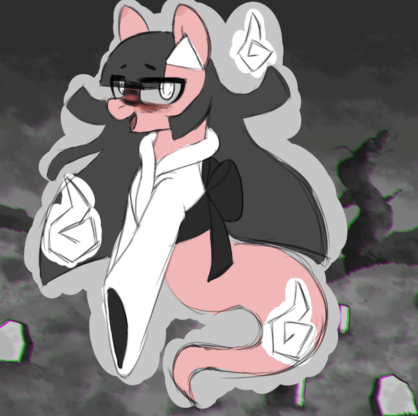 2017428 Artist Niggerdrawfag Derpibooru Import Ghost Oc Oc