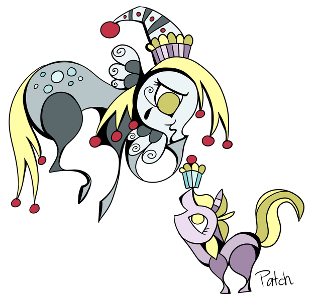 10523 Safe Artist Pashapup Derpibooru Import Derpy Hooves Dinky