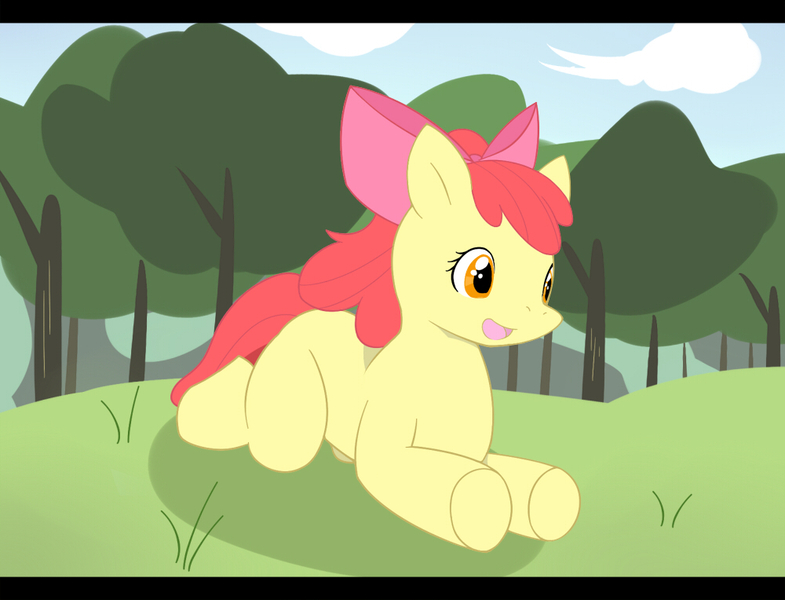 2579775 Safe Artist Nyuru Derpibooru Import Apple Bloom Earth