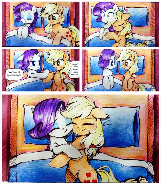 Safe Artist Liaaqila Derpibooru Import Applejack Rarity