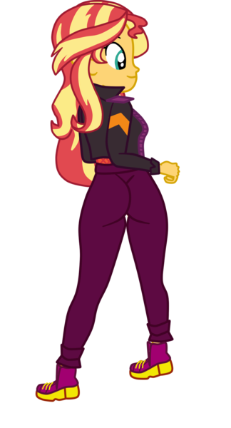 Safe Artist Gmaplay Derpibooru Import Sunset Shimmer