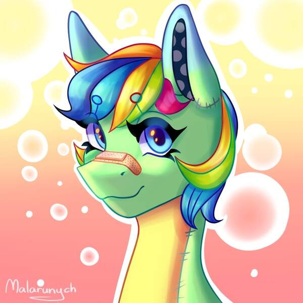 2361718 Safe Artist Malarunych Derpibooru Import Oc Oc Mia