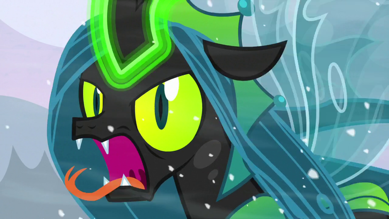 Safe Derpibooru Import Screencap Queen Chrysalis The