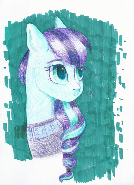 2436324 Safe Artist Ske Derpibooru Import Coloratura Earth Pony