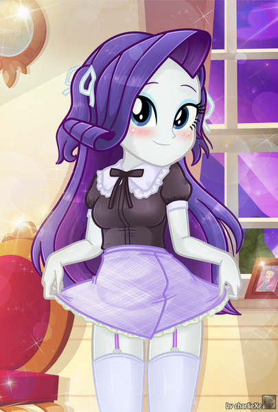 2509405 Safe Artist Charliexe Derpibooru Import Rarity Equestria