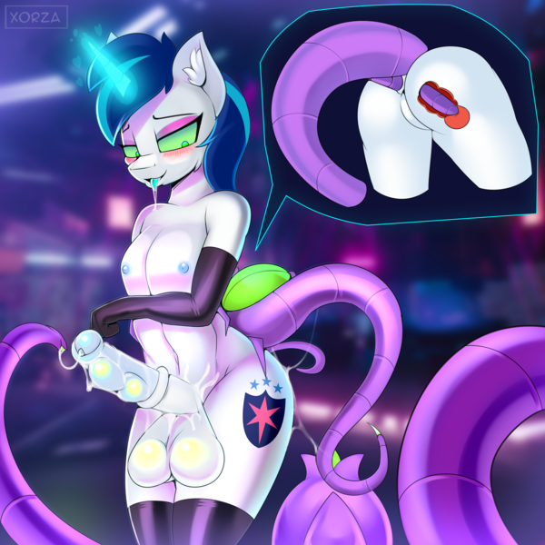 Explicit Artist Xorza Derpibooru Import Shining Armor