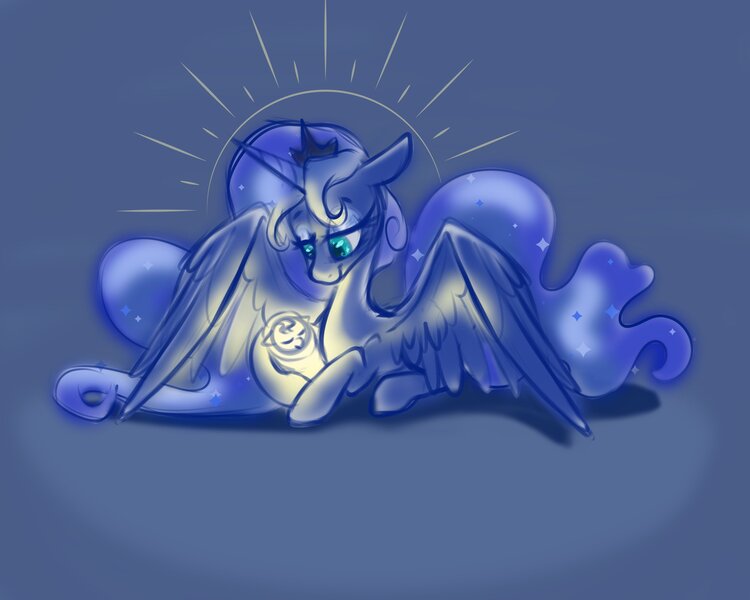 3030690 Safe Artist Jen Neigh Derpibooru Import Princess Luna