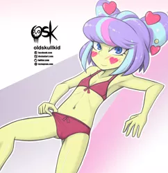 Size: 1499x1548 | Tagged: suggestive, artist:oldskullkid, banned from derpibooru, supernova zap, human, equestria girls, cameltoe, child, clothes, female, lolicon, underage, underwear, young, younger