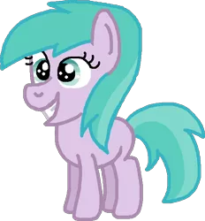 Size: 639x688 | Tagged: safe, artist:mario64, derpibooru import, aura (character), earth pony, pony, ponyville confidential, 1000 hours in ms paint, aurabetes, cute, drawn on scratch, female, filly, grin, image, ms paint, png, simple background, smiling, solo, transparent background
