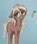 Size: 950x1120 | Tagged: source needed, safe, artist:t72b, ponified, ponified:verity, unofficial characters only, earth pony, pony, art pack:marenheit 451 post-pack, /mlp/, 4chan, carrot, charity, female, filly, food, hungry, image, mare, png, ponified horse, simple background, solo, verity