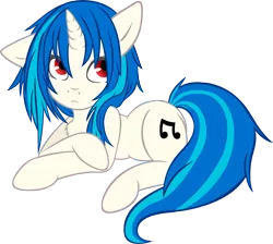 Size: 4000x3576 | Tagged: safe, artist:shelmo69, artist:sorenbrian, derpibooru import, vinyl scratch, pony, unicorn, chest fluff, cute, female, high res, mare, missing accessory, prone, simple background, solo, transparent background, vinylbetes