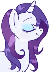 Size: 233x336 | Tagged: artist:skippyrip, derpibooru import, rarity, safe, smiling, wet, wet mane, wet mane rarity