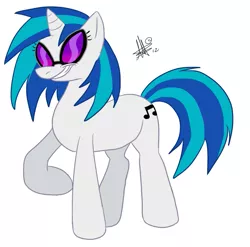 Size: 869x859 | Tagged: artist:thepipefox, derpibooru import, safe, solo, vinyl scratch