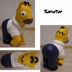 Size: 1200x1200 | Tagged: custom, derpibooru import, homer simpson, irl, photo, ponified, safe, the simpsons, toy