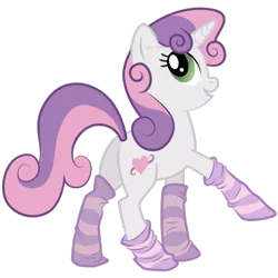 Size: 900x900 | Tagged: adult, artist:zeal-hime, clothes, derpibooru import, older, safe, simple background, socks, solo, striped socks, sweetie belle, transparent background, vector