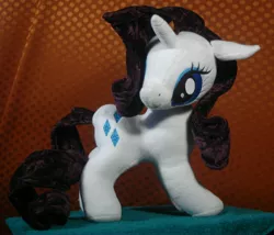 Size: 2157x1846 | Tagged: artist:oblitor, derpibooru import, irl, photo, plushie, rarity, safe, solo