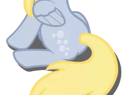 Size: 3000x2323 | Tagged: safe, artist:sidorovich, derpibooru import, derpy hooves, pegasus, pony, bubble butt, female, high res, mare, plot, simple background, transparent background, vector