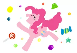 Size: 1162x800 | Tagged: artist:kudalyn, candy, derpibooru import, food, lollipop, pinkie pie, safe, simple background, sweets, white background