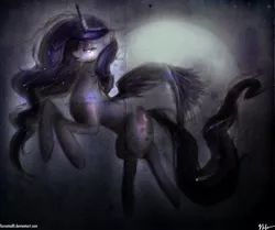 Size: 1719x1440 | Tagged: safe, artist:tarantad0, derpibooru import, princess luna, alicorn, pony, female, solo