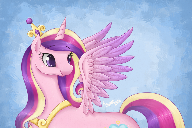 Size: 800x537 | Tagged: alicorn, artist:amenoo, cute, cutedance, derpibooru import, female, mare, princess cadance, safe, solo