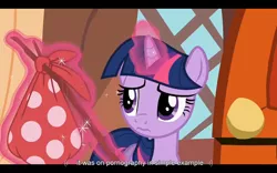 Size: 1024x640 | Tagged: derpibooru import, dragon quest, safe, screencap, twilight sparkle, youtube caption