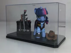 Size: 800x600 | Tagged: safe, artist:azurevine, derpibooru import, twilight sparkle, pony, brushable, custom, irl, photo, sniper, team fortress 2, toy