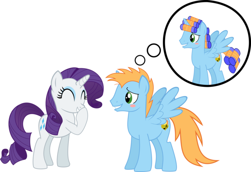 Size: 900x616 | Tagged: safe, artist:daydreamsyndrom, derpibooru import, rarity, oc, oc:harmony star, alicorn, pony, alicorn oc, alternate hairstyle, blush sticker, blushing, canon x oc, female, laughing, male, mare, raised hoof, shipping, stallion, straight