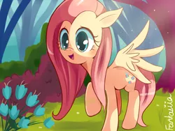 Size: 800x600 | Tagged: artist:ipun, derpibooru import, fluttershy, safe, solo