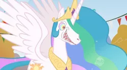 Size: 630x345 | Tagged: derpibooru import, draw on me, edit, edited screencap, princess celestia, safe, screencap