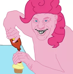 Size: 800x816 | Tagged: 1000 hours in ms paint, ainsley harriott, derpibooru import, meme, ms paint, pinkie pie, safe