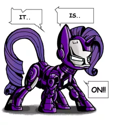 Size: 1200x1311 | Tagged: artist:kenichi-shinigami, ask iron mare rarity, derpibooru import, iron man, iron mare, rarity, safe