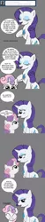 Size: 734x3597 | Tagged: ask iron mare rarity, derpibooru import, iron man, rarity, safe, sweetie belle