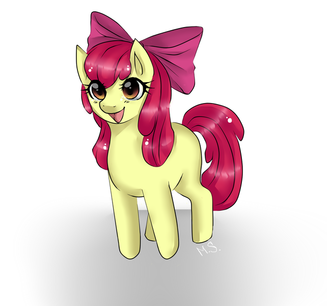 Size: 1580x1476 | Tagged: apple bloom, artist:mscootaloo, derpibooru import, safe, solo