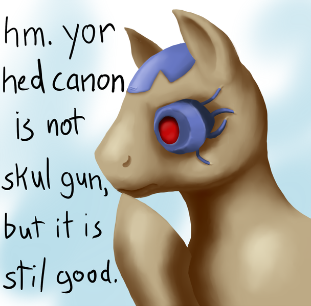 Size: 800x789 | Tagged: artist:arrkhal, derpibooru import, deus ex, gunther hermann, headcanon, meta, ponified, safe