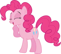 Size: 5000x4448 | Tagged: absurd resolution, artist:xpesifeindx, derpibooru import, pinkie pie, safe, simple background, solo, transparent background, vector