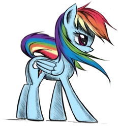 Size: 506x536 | Tagged: safe, artist:coco, artist:fajeh, derpibooru import, rainbow dash, pegasus, pony, simple background, solo, transparent background, windswept mane