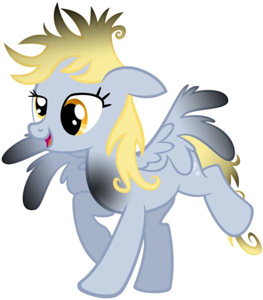 Size: 2586x2952 | Tagged: safe, artist:nabbiekitty, derpibooru import, derpy hooves, pegasus, pony, female, high res, mare, simple background, transparent background, vector