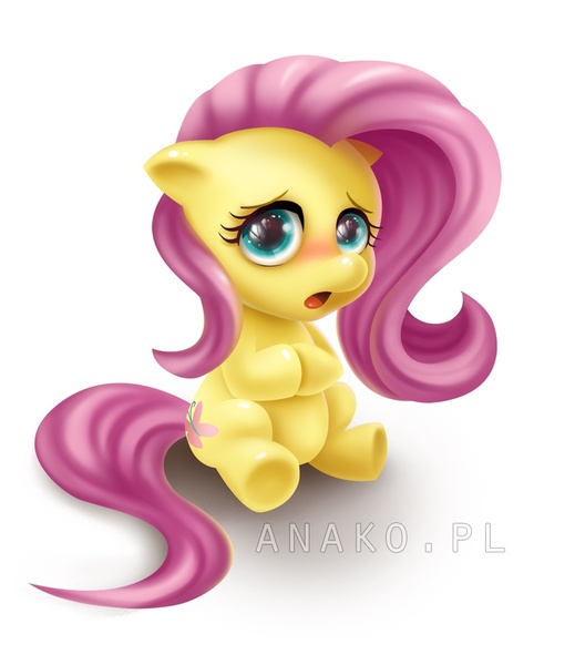 Size: 802x928 | Tagged: artist:anako-art, derpibooru import, filly, fluttershy, foal, safe