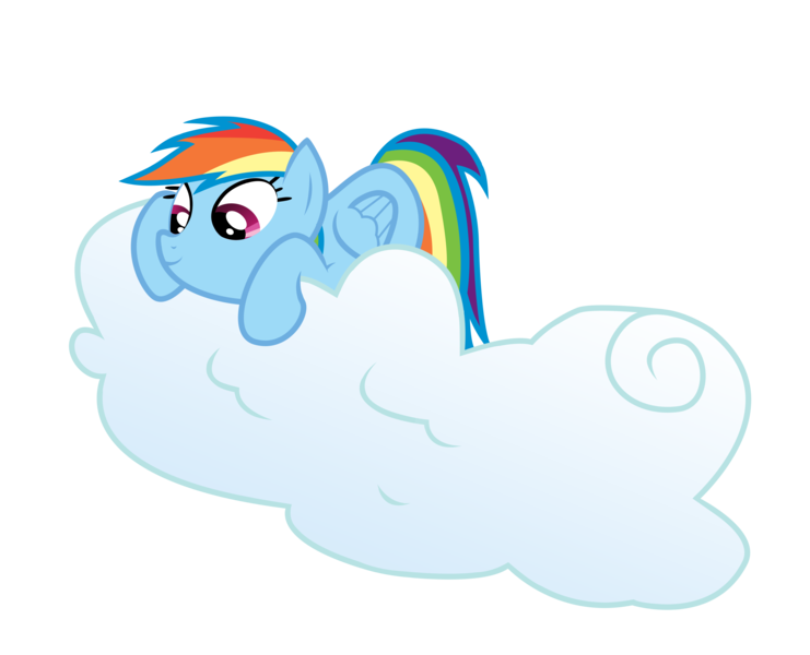 Size: 4300x3483 | Tagged: artist:geekywebman, artist:noirpony, cloud, derpibooru import, rainbow dash, safe, simple background, solo, transparent background, vector